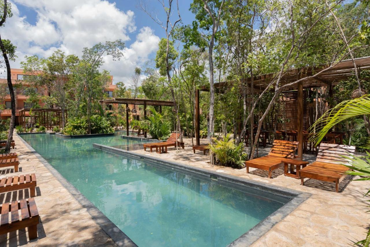 Casa En La Selva Villa Tulum Pueblo Buitenkant foto