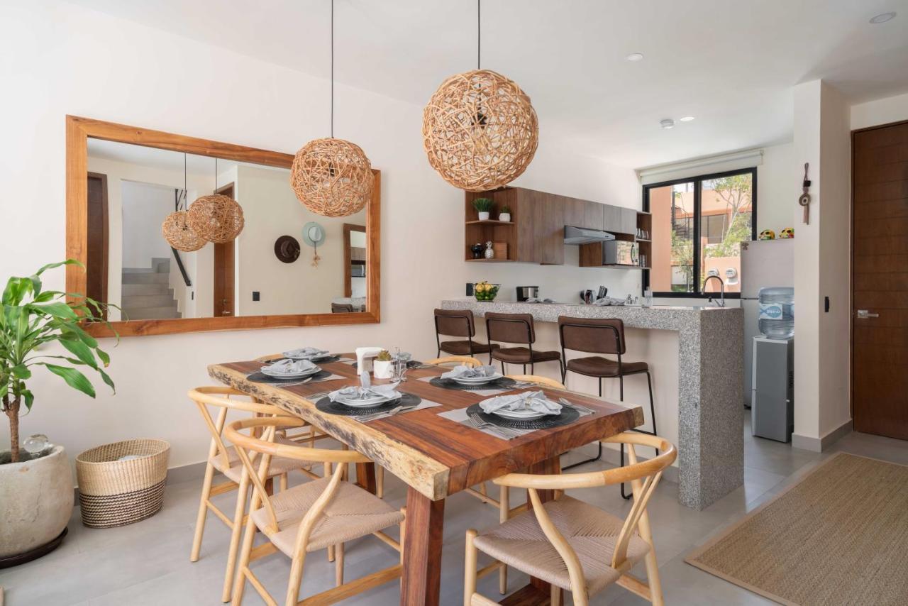 Casa En La Selva Villa Tulum Pueblo Buitenkant foto